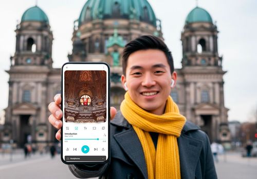 Berlin: Berlin Cathedral Ticket & Audio Tour with a City Walk