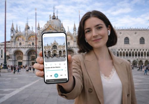 Venice: Saint Mark's Basilica Ticket & Audio Tour with a City Walk