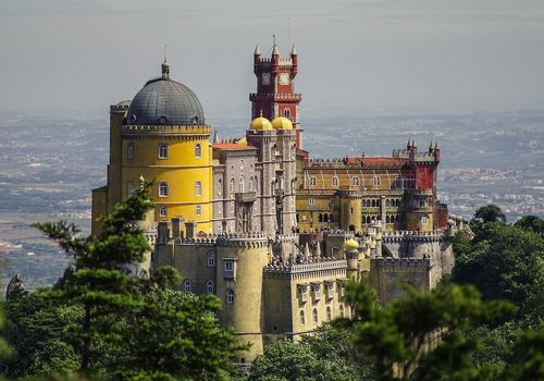 Sintra: Pena Palace & Park Ticket & Audio Tour