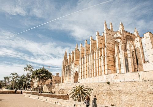 Palma: Cathedral Ticket and an Audio Guide with a City Walk