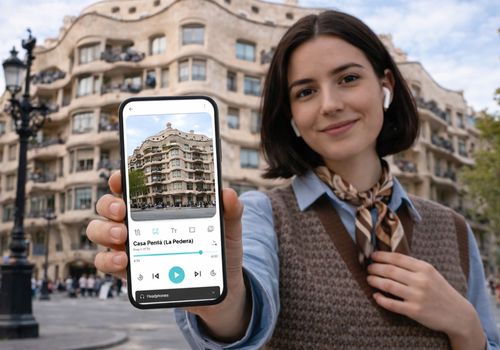 Barcelona: Casa Mila Skip-the-Line Access Ticket & Audio Guide-Quizz