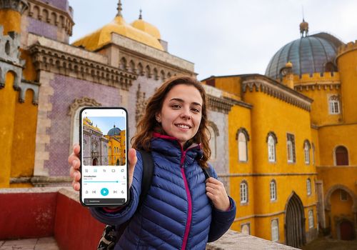 Lisbon: Pena Palace Ticket & Portuguese Fairy Tale Audio Tour