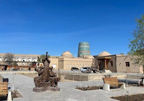 Khiva City Walls a...