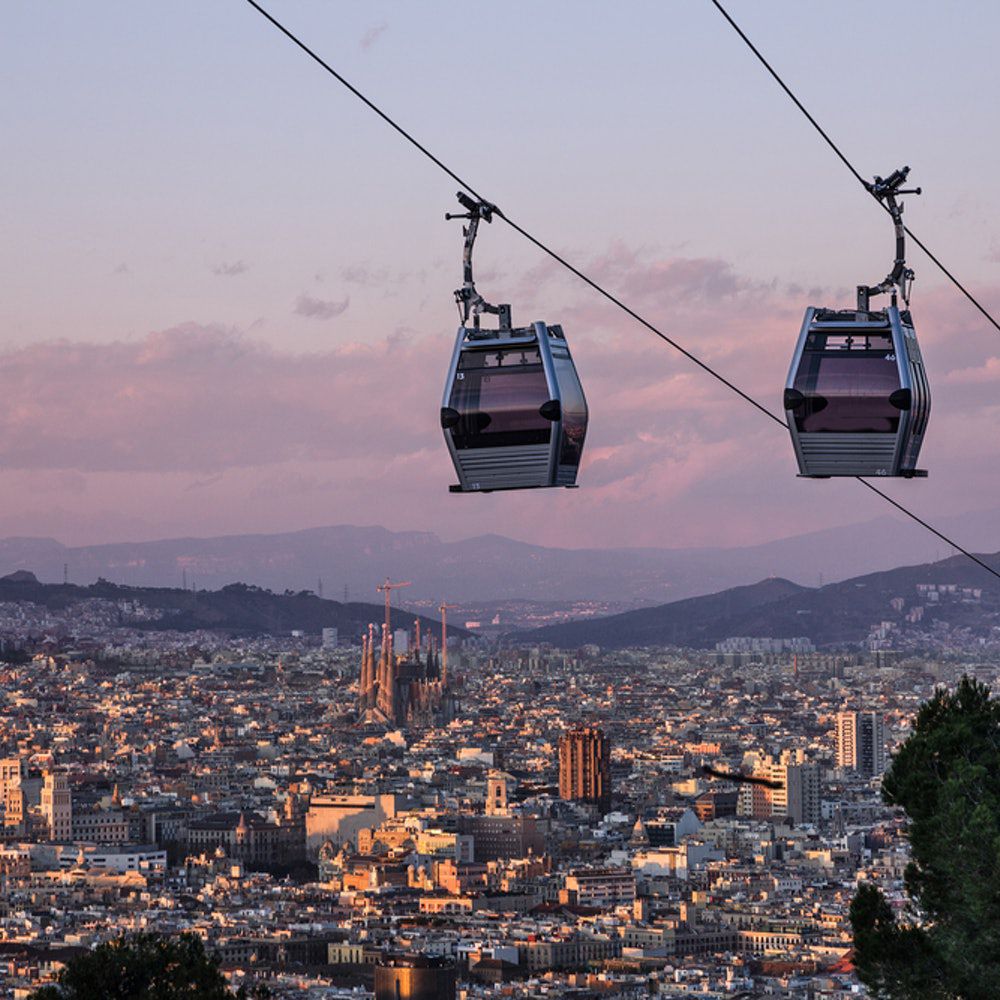 Barcelona Montjuic Entry Cable Car Audio Tour Book In Barcelona For
