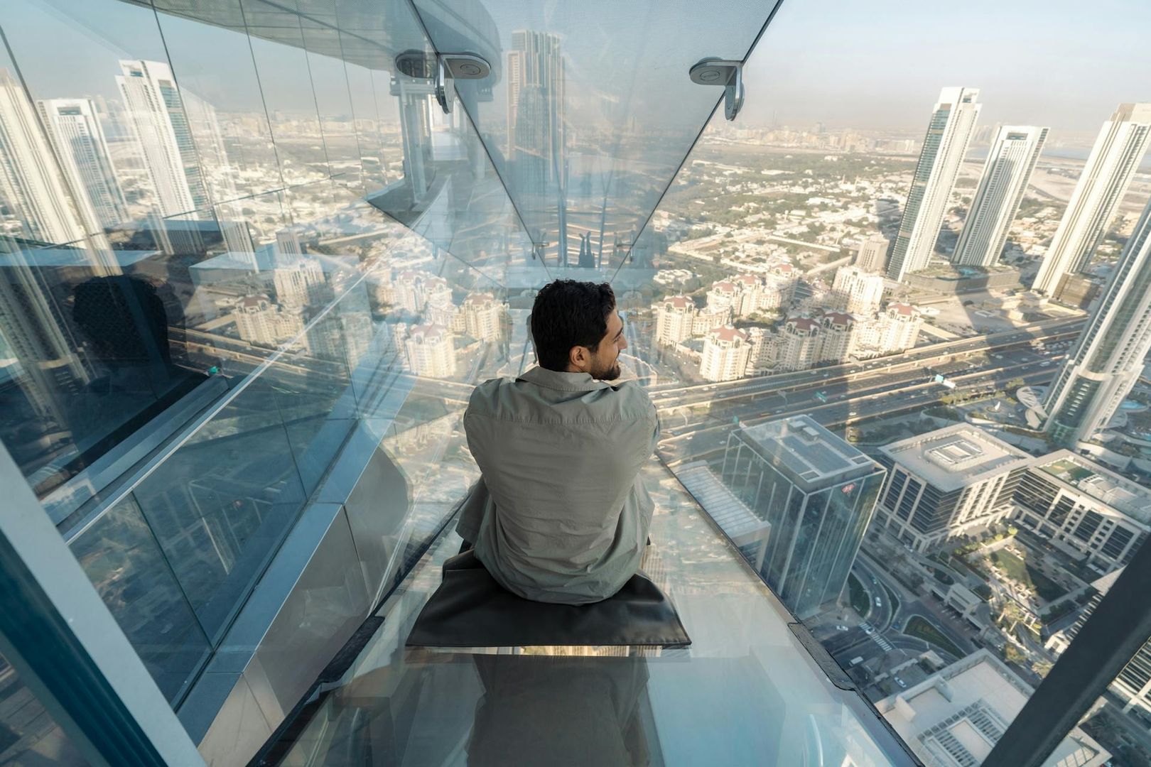 Sky Views Observatory: Entry Ticket + Glass Slide