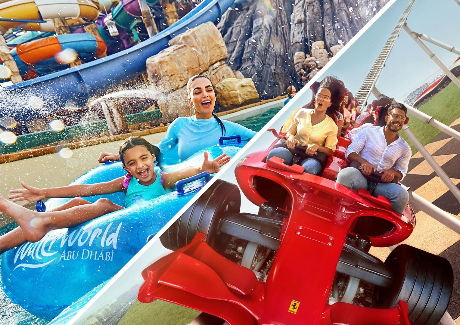 Yas Island Abu Dhabi: 4 Park Ticket