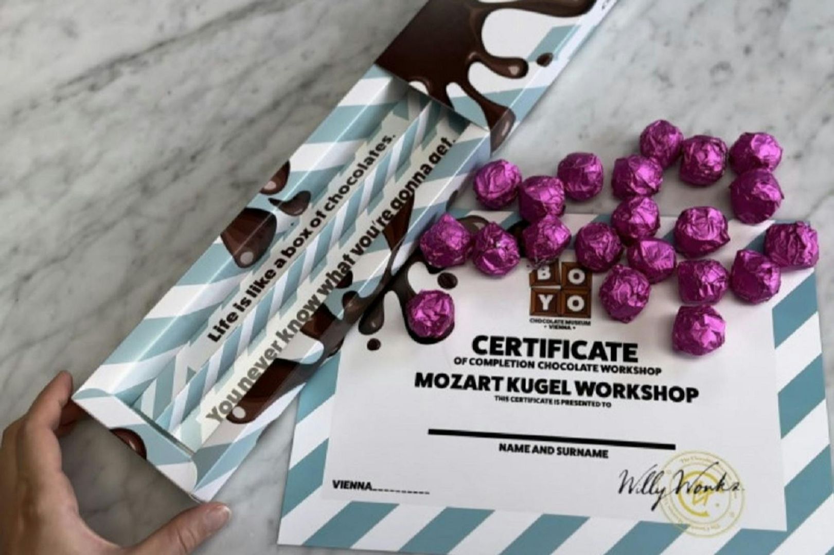 Chocolate Museum Vienna BO-YO: Entry Ticket + Mozart Balls Workshop