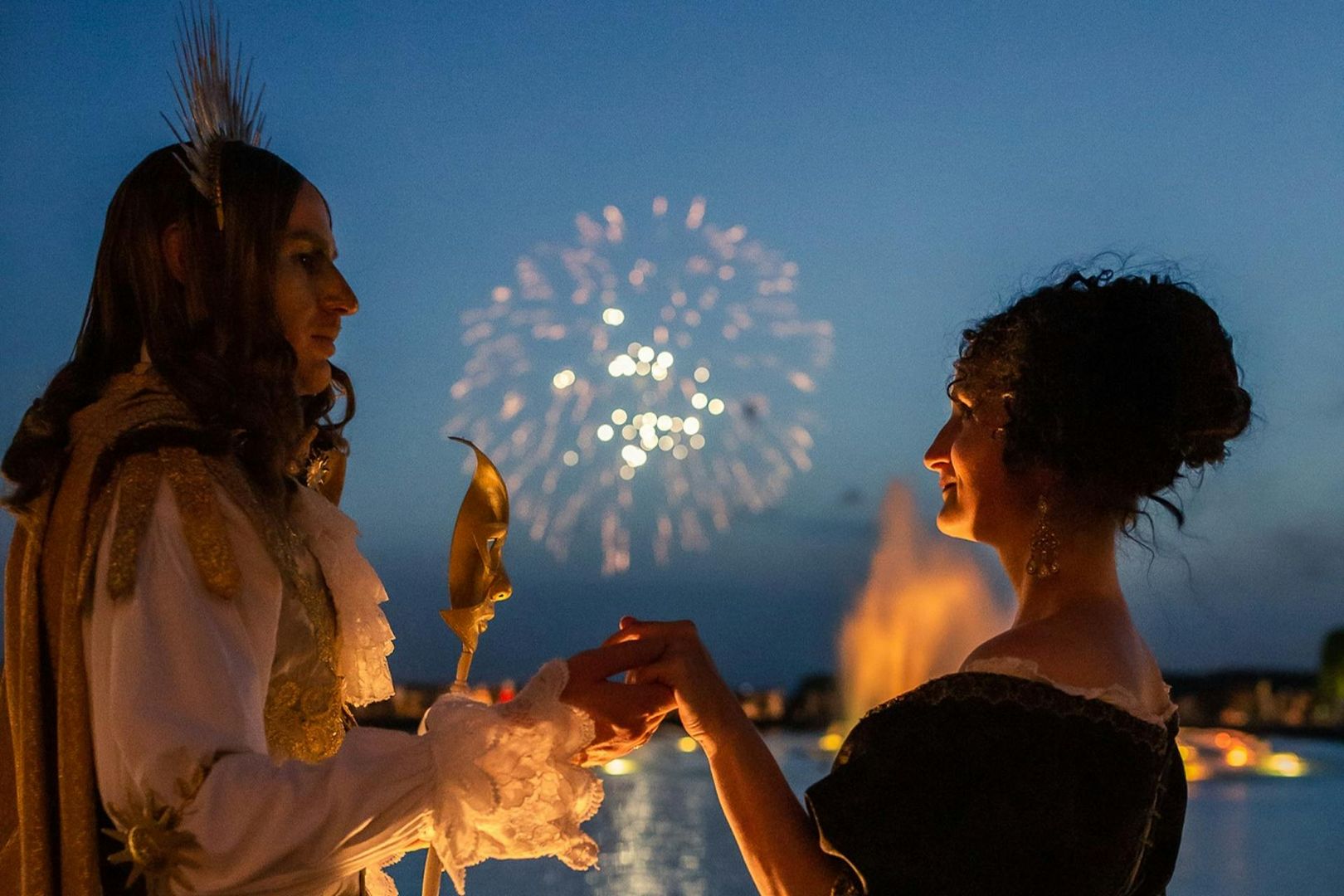 Версальский дворец: Билет на вечернее шоу фонтанов