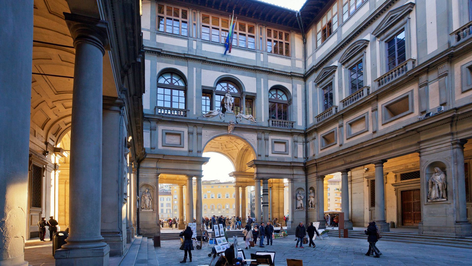 Biglietto per la Galleria degli Uffizi e audio tour in app: 20 dipinti più famosi